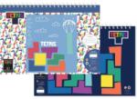 Luna Tetris vázlatfüzet matricákkal és sablonnal (000504032) - innotechshop