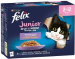 FELIX Felix Junior "La fel de bun pe cât arată" Pliculețe 48 x 85 g - Pui, vită, somon, sardine