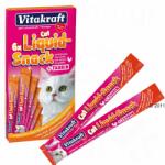 Vitakraft Vitakraft Cat Liquid-Snack cu pui + taurină - 6 x 15 g