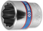 KING TONY Dugókulcs - crowafej 3/8" 12 lap normál 20 mm (333020M)