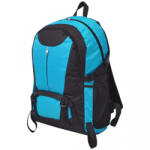 vidaXL Rucsac pentru drumeții, 40 L, negru și albastru (91108) Rucsac tura