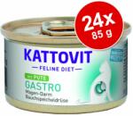 KATTOVIT Kattovit Gastro Conserve 24 x 85 g - Rață