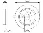 Bosch Disc frana OPEL INSIGNIA Limuzina (2008 - 2016) BOSCH 0 986 479 C73