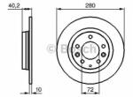 Bosch Disc frana MAZDA 6 (GG) (2002 - 2008) BOSCH 0 986 479 B77