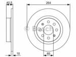 Bosch Disc frana FIAT PUNTO EVO (199) (2008 - 2016) BOSCH 0 986 479 517