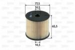 VALEO Filtru combustibil SUZUKI VITARA (ET) (2003 - 2005) VALEO 587903