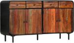 vidaXL Servantă, 140 x 35 x 76 cm, lemn masiv reciclat (282885) Comoda