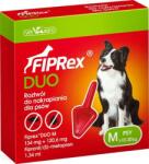 Fiprex Duo M 134 mg + 120, 6 mg rácsepegtető oldat kutyáknak 1x