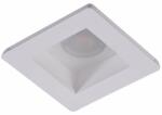 AZzardo 3467 | Hera-AZ Azzardo beépíthető lámpa négyzet 120x120mm 1x GU10 fehér, átlátszó (3467)