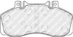 QWP set placute frana, frana disc QWP WHD116BP (WHD116BP)