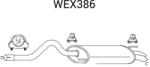 QWP Toba esapament finala QWP WEX386 (WEX386)