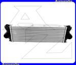 VW CRAFTER 1 2006.10-2016.10 /2E/ Intercooler, levegőhűtő "bilincses" 640x205x64 MS4396
