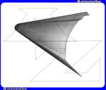 ROVER 75 2000.01-2005.05 /RJ/ Küszöb alsó rész bal "2000mm" (külső javítólemez) POTRYKUS P637541-2