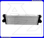 VW CRAFTER 1 2006.10-2016.10 /2E/ Intercooler, levegőhűtő "bilincses" 640x205x64 0710.3035