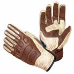 W-TEC Manusi Moto Piele W-TEC Retro Maro/Bej (22201) - sport-mag