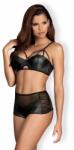 Obsessive Lenjerie 2 Piese Leatheria S/M