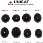  Cabochon Granat Stea de Forma Ovala - Disc - 15-21 13-17 x 8-11 mm