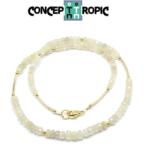  Colier din Safir Mixt Disc Fatetat 2-8 x 4-10 mm - Accesorii Gold Filled - 1 Buc
