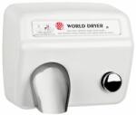 World Dryer DA548-974 WORLD DRYER Model A nyomógombos, időzített kézszárító, acél, fehér, 2300 W, 20 mp, 73, 8 dB (GCMTB.A48)
