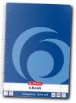 Herlitz Caiet cu spira A4, 80 file, dictando, X. Book, Herlitz HZ0306423 (306423)
