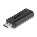 Lindy Adaptor USB type C la micro USB 2.0 M-T, Lindy L41903 (L41903)