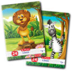 Herlitz Caiet tip I, 24 file, HERLITZ Cute Animals