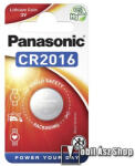 Panasonic gombelem (CR2016, 3V, lítium) 1db / csomag (CR-2016L/1BP) - mobilasz