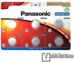 Panasonic gombelem (CR2016, 3V, lítium) 6db / csomag (CR-2016EL/6BP) - mobilasz