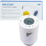 PNI Cap termostatic inteligent PNI CT25T pentru calorifer, se conecteaza fara fir cu Hub PNI CT25WIFI (MR.PNI-CT25TR)