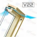 Fakro tetőtéri ablak FTS-V U2 (V22) 134x118