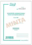  Eszközök, szerszámok nyilvántartó könyve A/6 álló, 8 oldal B. 12-182