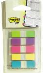 3M Post-it jelölőcímke 12x43 mm 5 szín x20lap 683-5CB