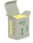 3M Post-it öntapadós jegyzettömb 38x51mm 100 lap sárga minitorony 6 tömb/csomag 653-1B