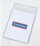 Donau azonosító kártya tartó 59x92 mm hajlékony műanyag függőleges 50db/csomag 8342001
