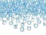 PartyDeco Confetti diamant turcoaz 12mm