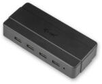 iTec Controller server iTec USB 3.0 Charging HUB 4 Port cu incarcator 1xport alimentare USB 3.0 (U3HUB445)