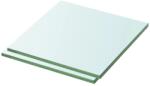 vidaXL Rafturi, 2 buc. , 30 x 25 cm, panouri sticlă transparentă (3051550) Raft