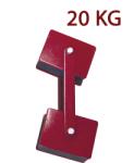 GYS P20.180 mágneses szögbeállító (dupla), 20 kg (044302)