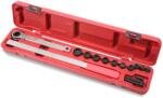 Ellient Tools AT1040 ékszíjszerelő készlet, extra hosszú, irányváltós, racsnis kivitel, 15 részes (AT1040)