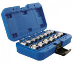 Laser Tools LAS-5518 olajleeresztő kulcs készlet mágneses dugófejekkel, 15 részes (LAS-5518)