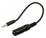 Nedis Jack 3.5 - 6.3mm átalakító kábel - 0, 2 m (CAGP22550BK02) (CAGP22550BK02)