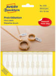 Avery-Zweckform No. 3335 49x10mm kézzel írható ékszercímke 924 címke/csomag