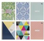 Educa színes képes mintás keményfedeles karton beíró butikkönyv kockás A4 96 lapos félfamentes 24819