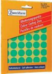 Avery-Zweckform No. 3376 18mm kézzel írható kör etikett címke zöld 1056 címke/csomag