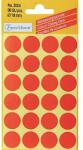 Avery-Zweckform No. 3004 18mm kézzel írható kör etikett címke piros 96 címke/csomag