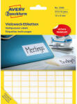 Avery-Zweckform No. 3306 13x8mm kézzel írható etikett címke fehér 3712 címke/csomag
