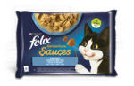 FELIX 4x85g Sensation Szósz Halas Válogatás Alutasak 961 - tenyesztoitap