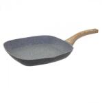 Secret de Gourmet Tigaie grill SG Forge, granit, aluminiu forjat, 28 x 28 cm, cu inductie