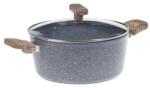 Secret de Gourmet Cratita SG Forge, granit, aluminiu, cu inductie, 24 x 17 cm, 3 litri