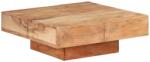 vidaXL Măsuță de cafea, 80x80x28 cm, lemn masiv de acacia (323593) Masa de cafea